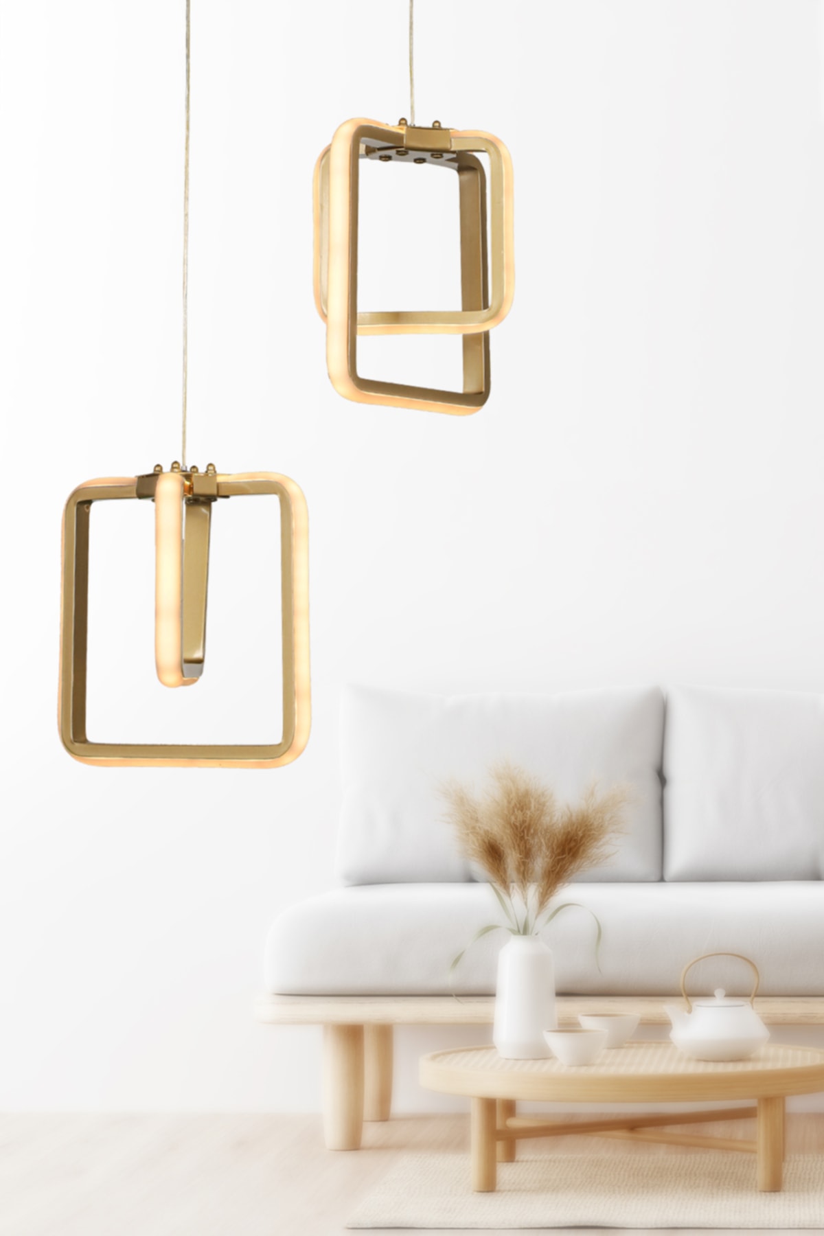 Spacious 3 Color Led 2nd Luminous Chandelier Antique