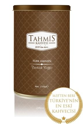 Türk Kahvesi Orta Kavrulmuş 250 gr Teneke Kutu 1635'ten Beri THMSTRK003