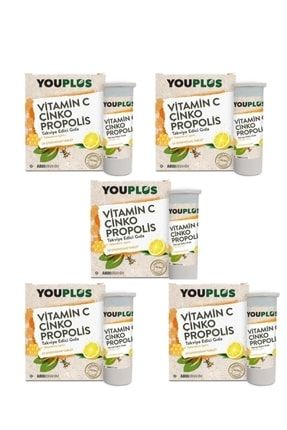 You-plus Vitamin&çinko&propolis 20 Efervesan Tb.5 Adet YOUPLS5