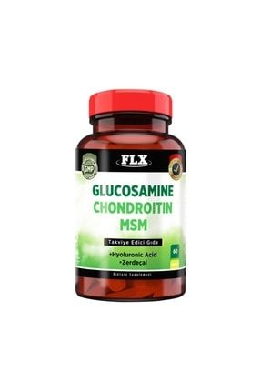 Glucosamine Chondroitin Msm Hyoluronic Asit Zerdeçal 60 Tablet flx-Zerdeçal-60