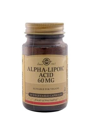Alpha Lipoic Acid 60 Mg 30 Tablet 8699659775482