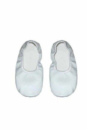 Beyaz Pisi Pisipisi Bale Ayakkabısı pisi -001