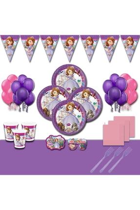 Sofia Prenses Doğum Günü Parti Seti 24 Kişilik SOFİA 24