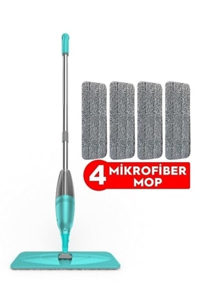 Sprey Mop 1+3 Adet Yedek Microfiber Bez Mop54624
