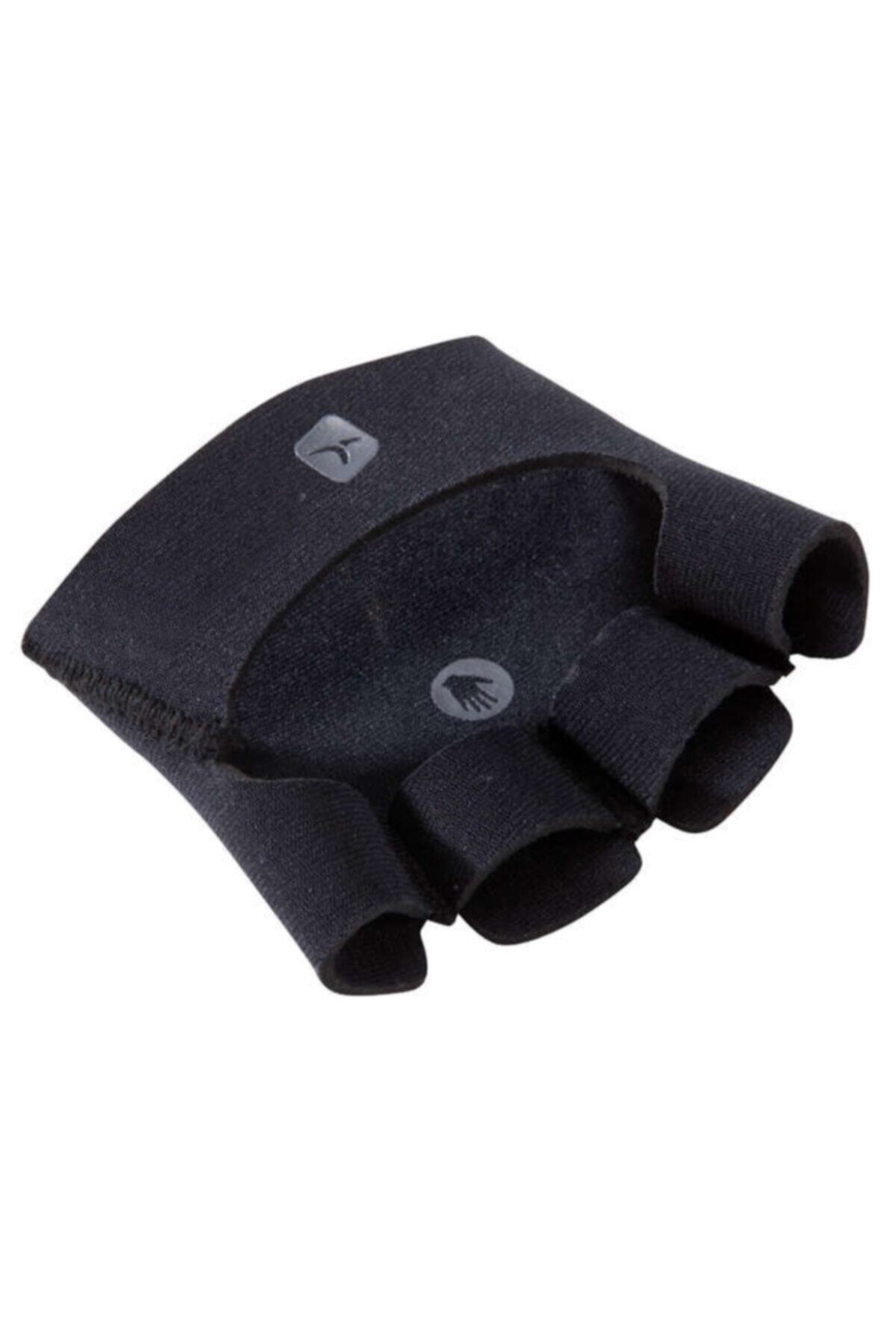 دستکش وزنه برداری مشکی تناسب اندام براق GLIP PAD سیاه Decathlon