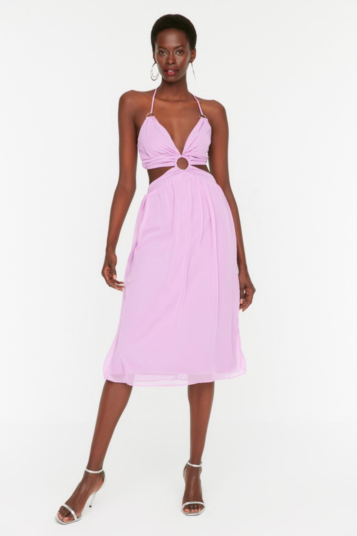 Trendyol Collection Kleid Lila Skater