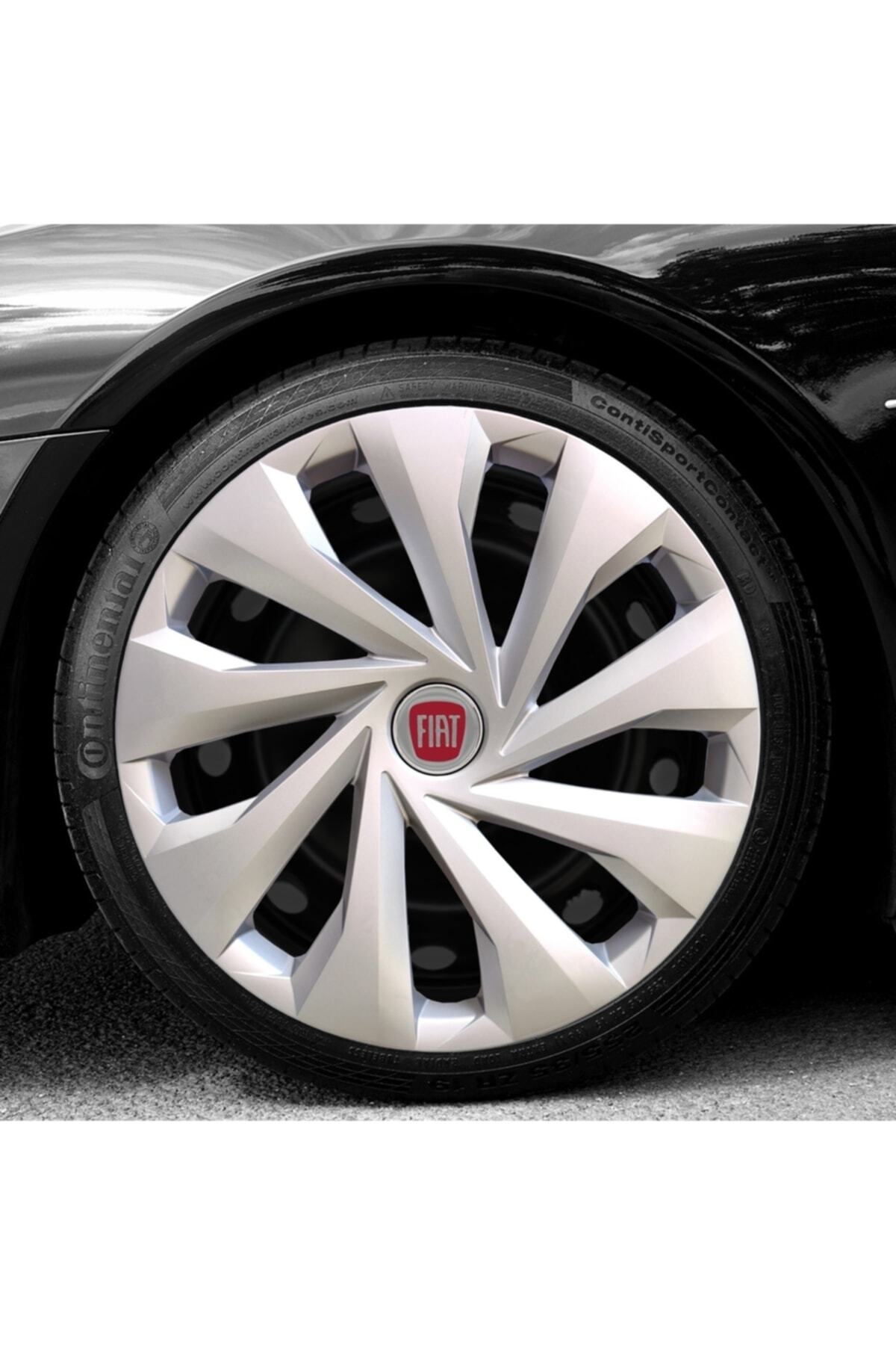 Genel Markalar Kırılmaz Fiat Linea 15'' Inç Uyumlu Jant Kapağı 4 Adet 1 Takım 2002