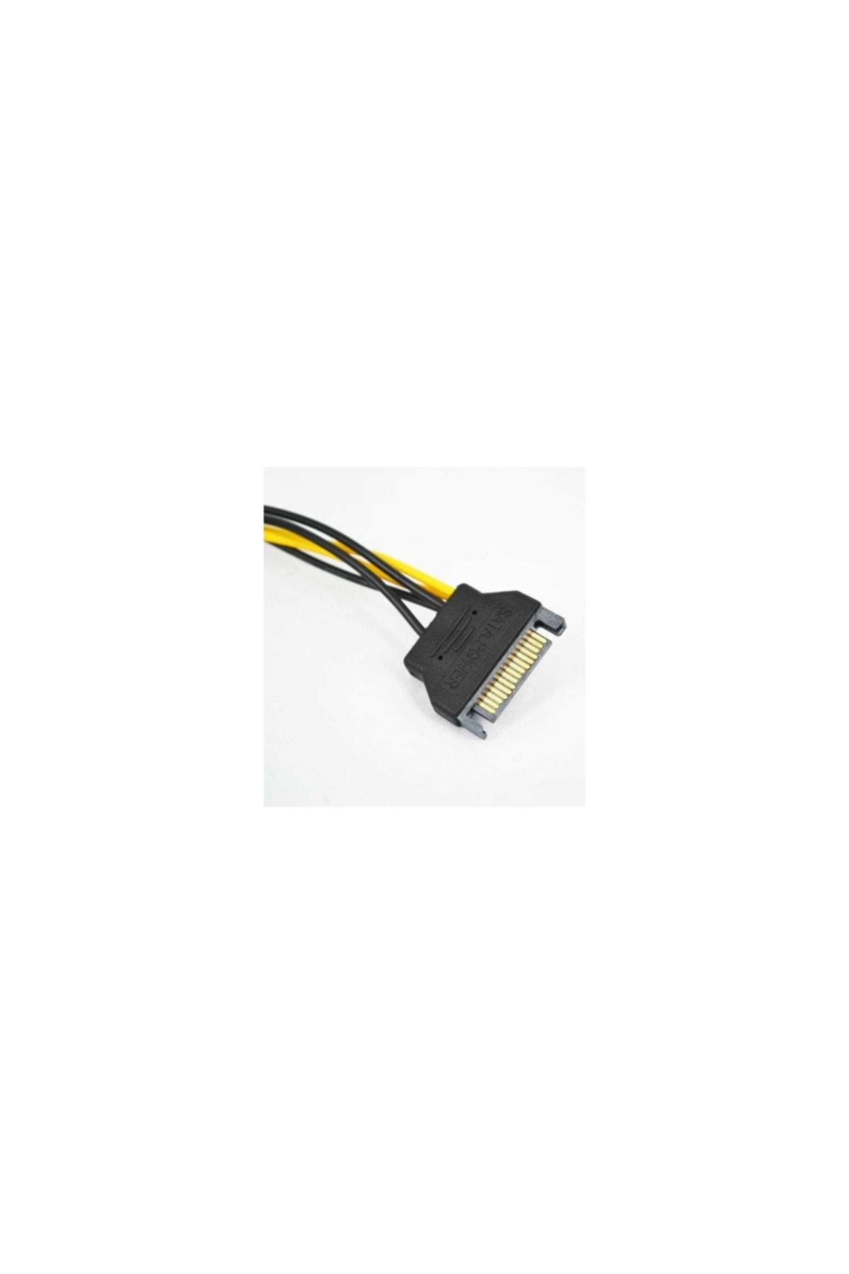 Sata To 6 Pin Power Kablo 6pin Atx 18awg 15 Cm 3