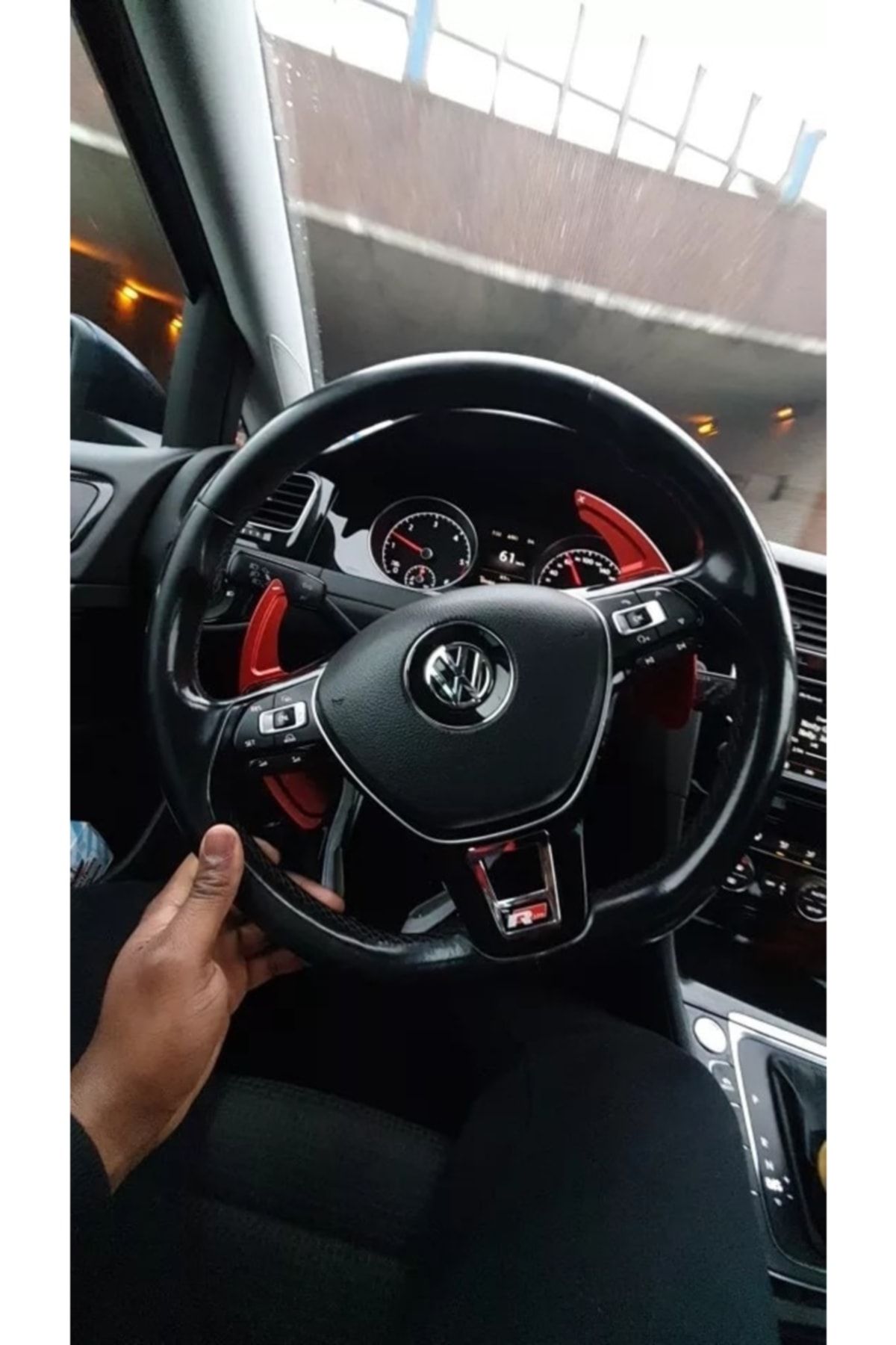 YıldızTuning Vw Passat B8 Compatible Steering Wheel F1 Paddle