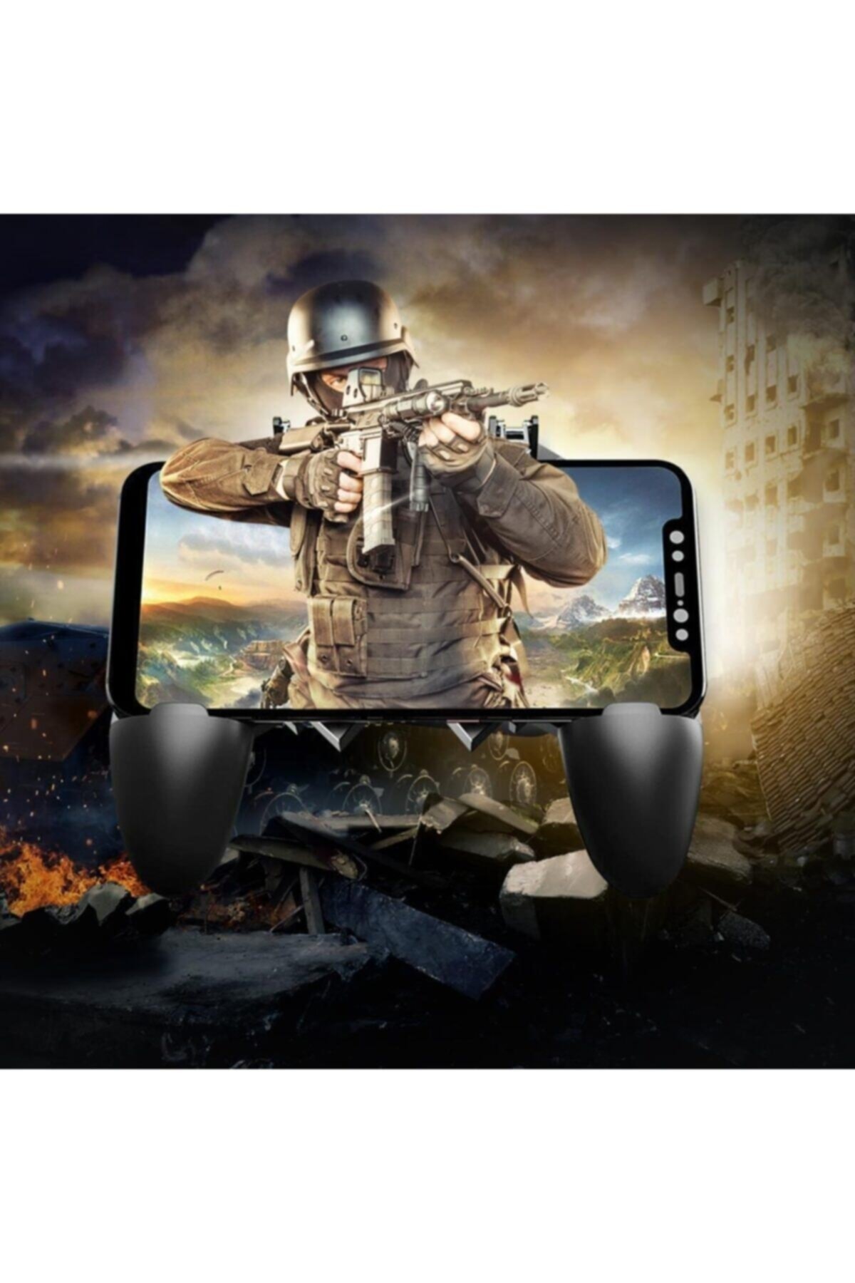 Polosmart Cgm08 Mobil Oyun Kolu - Mobile Game Controller (4 TUŞLU ÖZEL TASARIM) — görsel 4 · CGM08MHMT