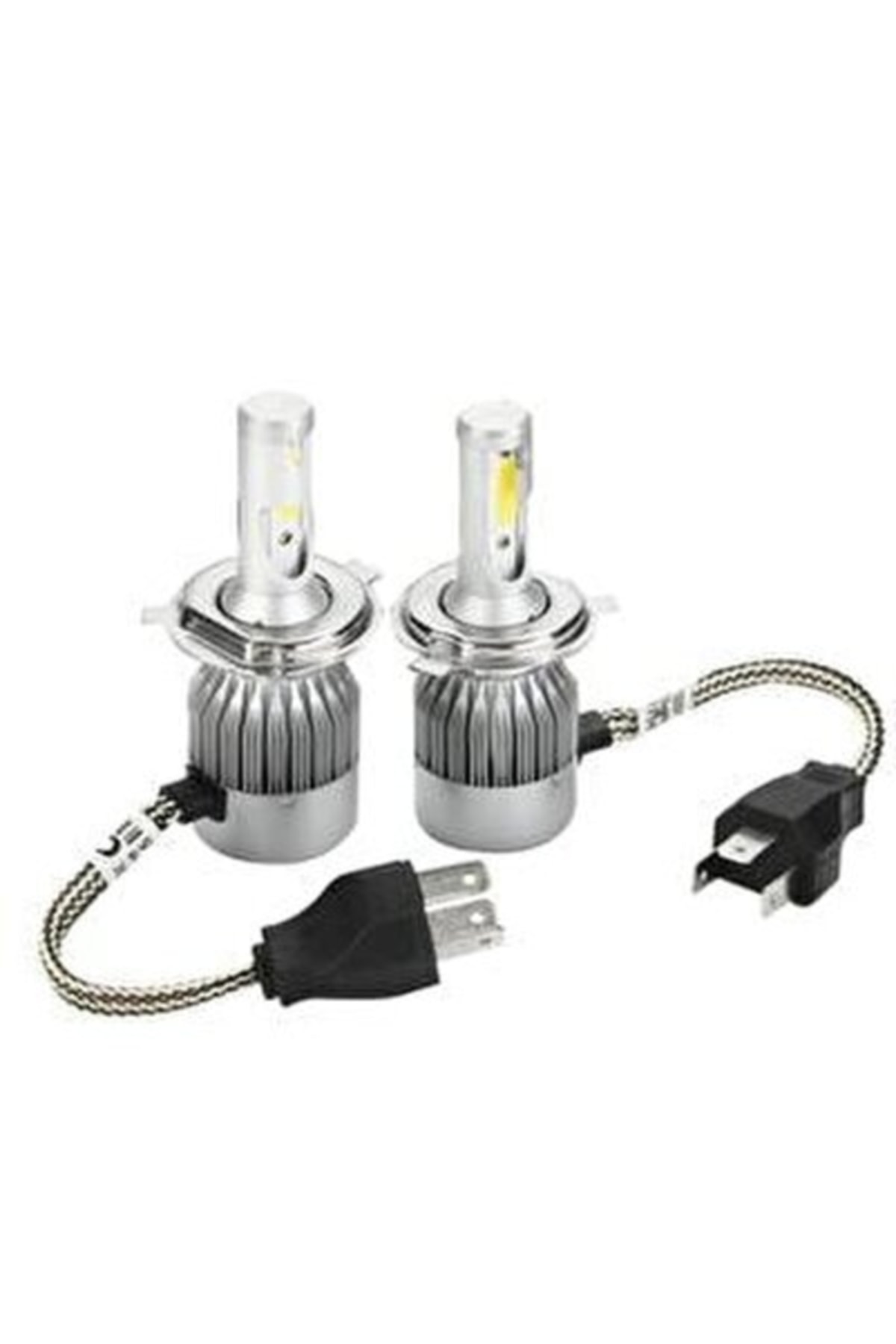 yopigo 2023 Yeni Model - Zenon H4 Led Araba Far Ampül Xenon Led Uzun Kısa 10800 Lümen Şimşek Etkili 6000k