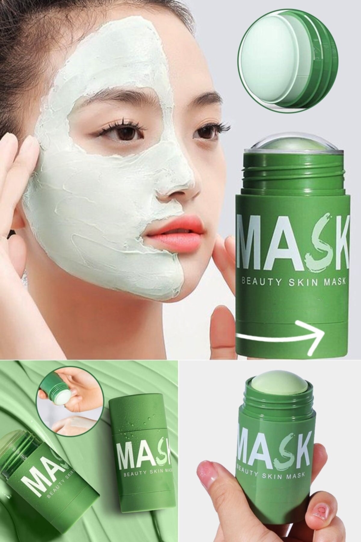 Fougera Yeşil Çay Yüz Maskesi Green Tea Mask 40 gr