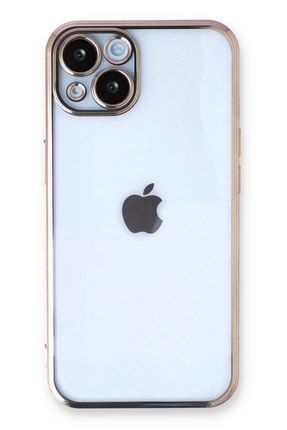 Iphone 13 Kılıf Razer Lensli Silikon - Gold iPhone- 13- Razer-Lensli
