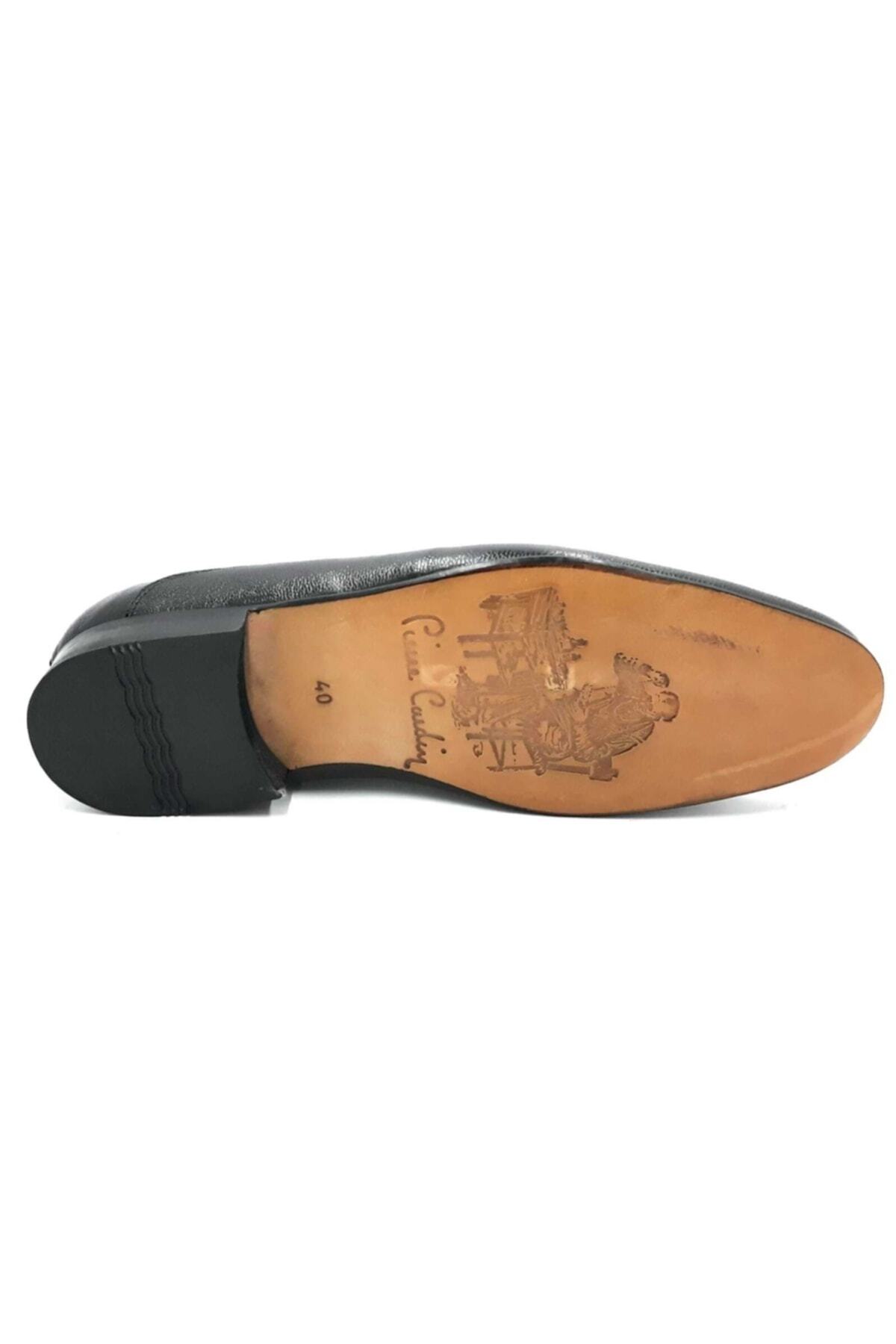 کفش کلاسیک مردانه مشکی پیرکاردینPierre Cardin | 10000196 اورجینال - تصویر 4