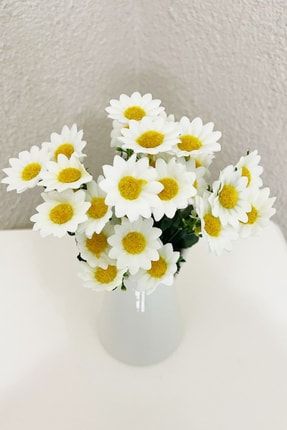 Yapay Çiçek Beyaz Papatya Demeti ppty
