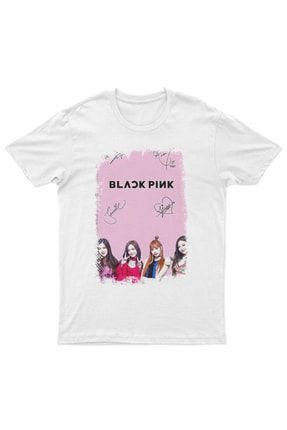 Black Pink Unisex Tişört T-shirt BXK141
