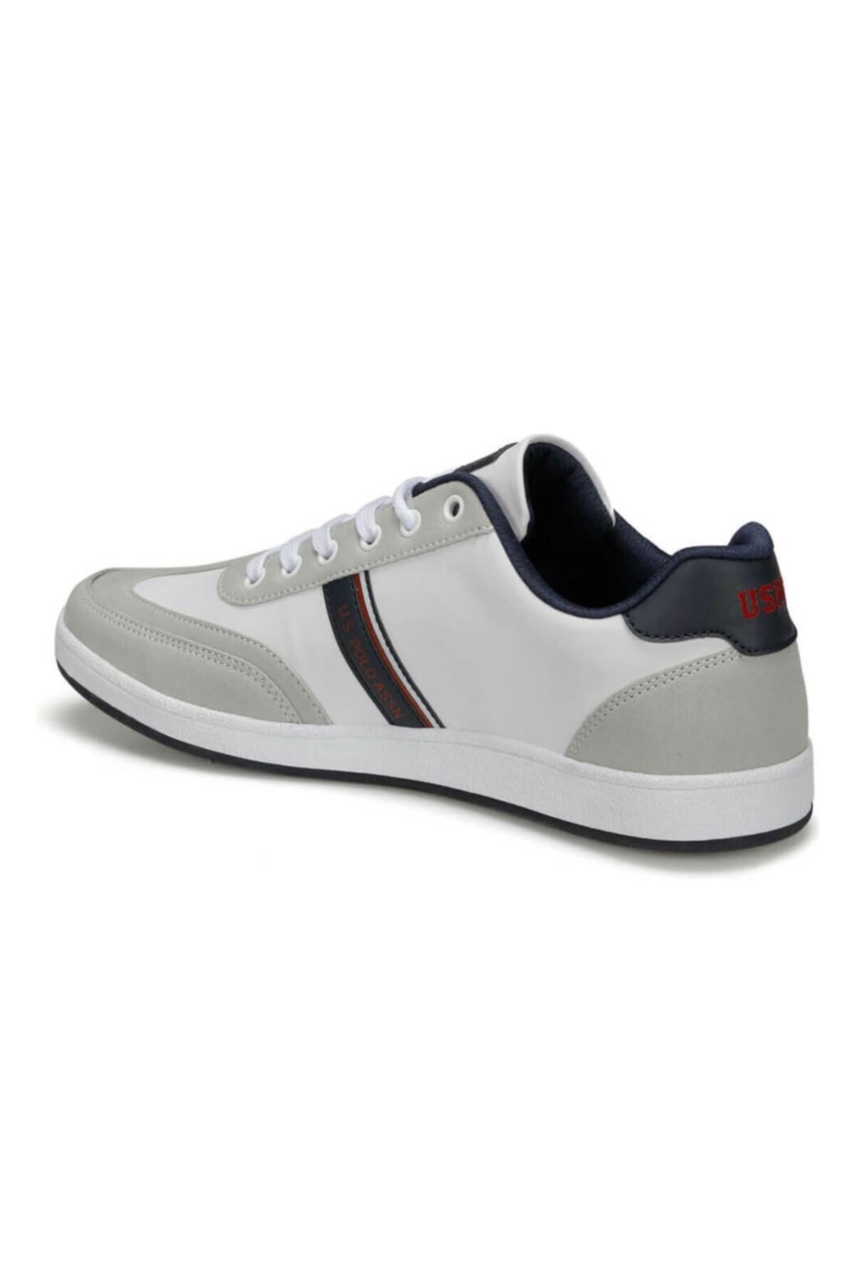 Us Polo Assn Kares Erkek Spor Ayakkabı - Beyaz — سفید 047 KARES WT — تصویر 3 از 3