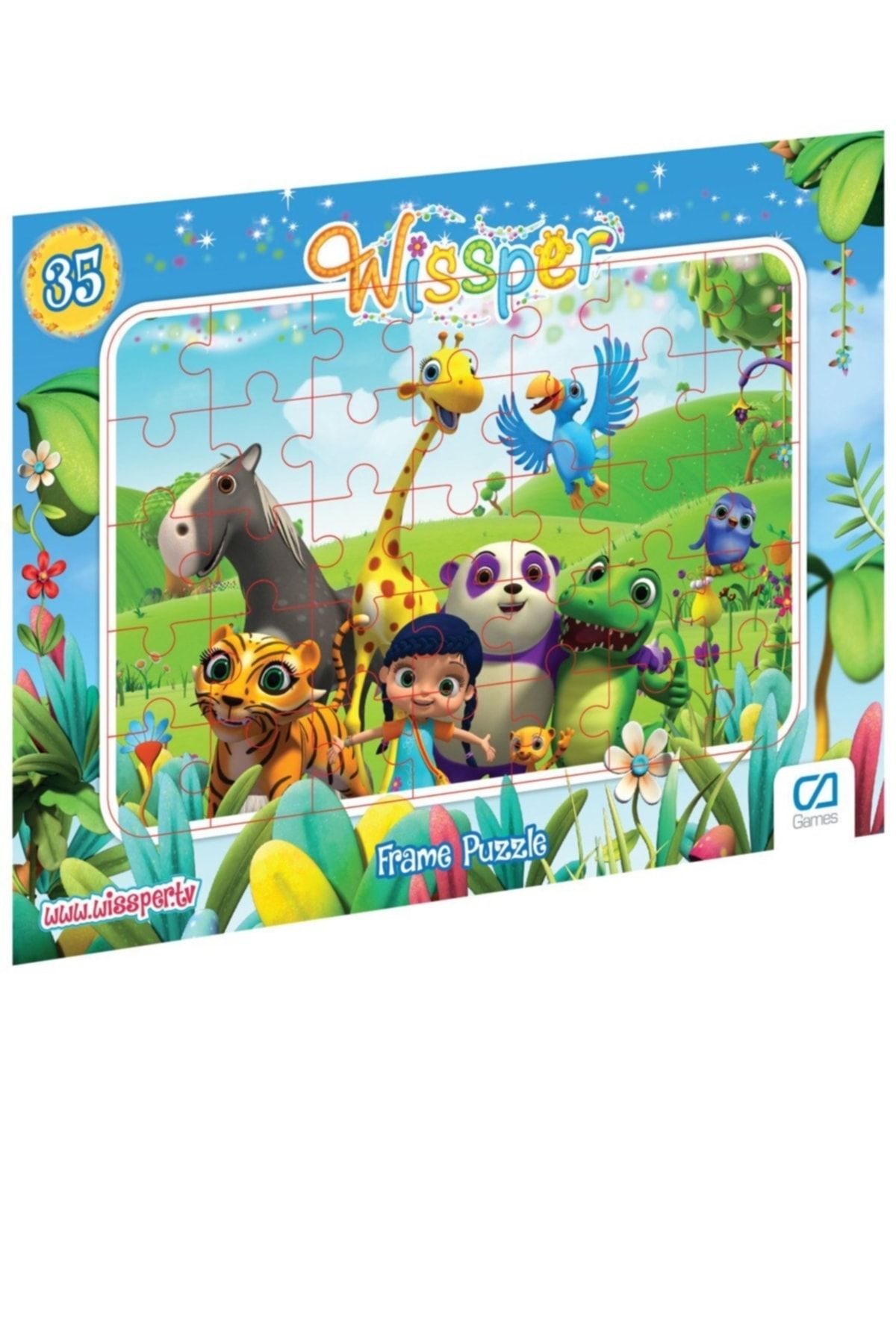 CA Games-Wissper Frame Puzzle 35 Piece Puzzle Set of 2 2