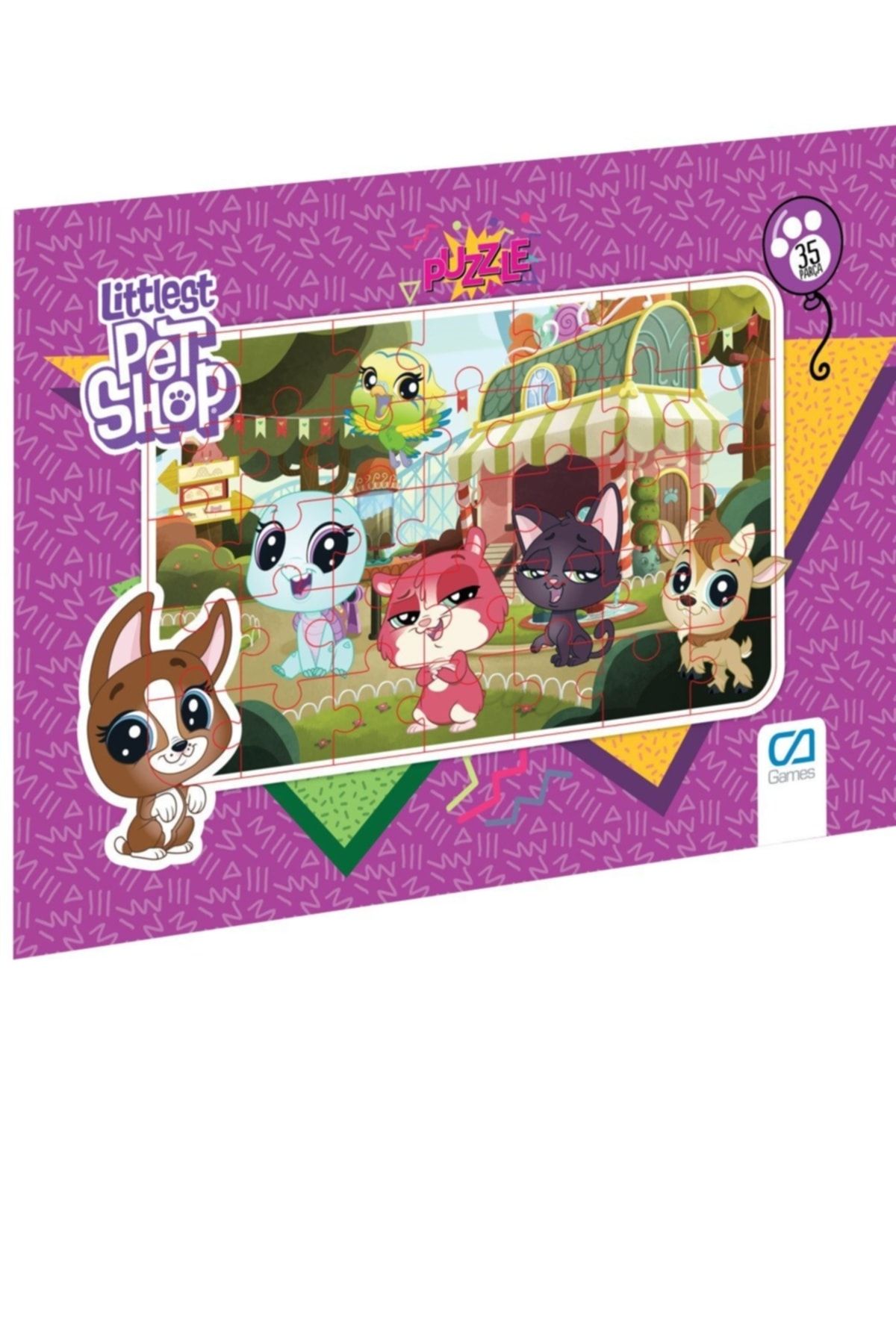 CA Games-Littlest Pet Shop Frame Puzzle 35 Piece Puzzle Set of 2 2