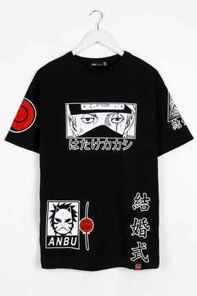Kakashi Hatake Siyah Unisex Tshirt 816E0634