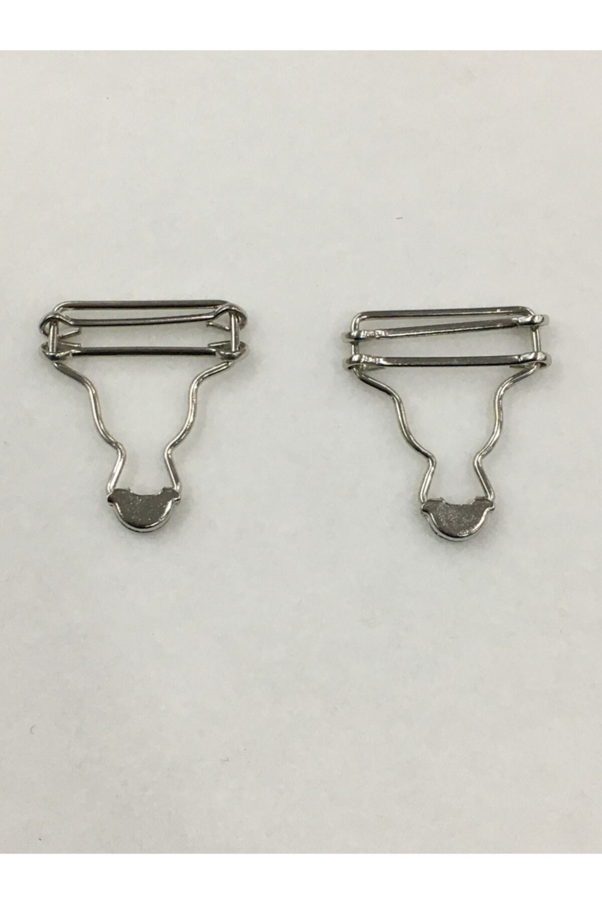 Slopet Strap Buckle Set of 2 Silver