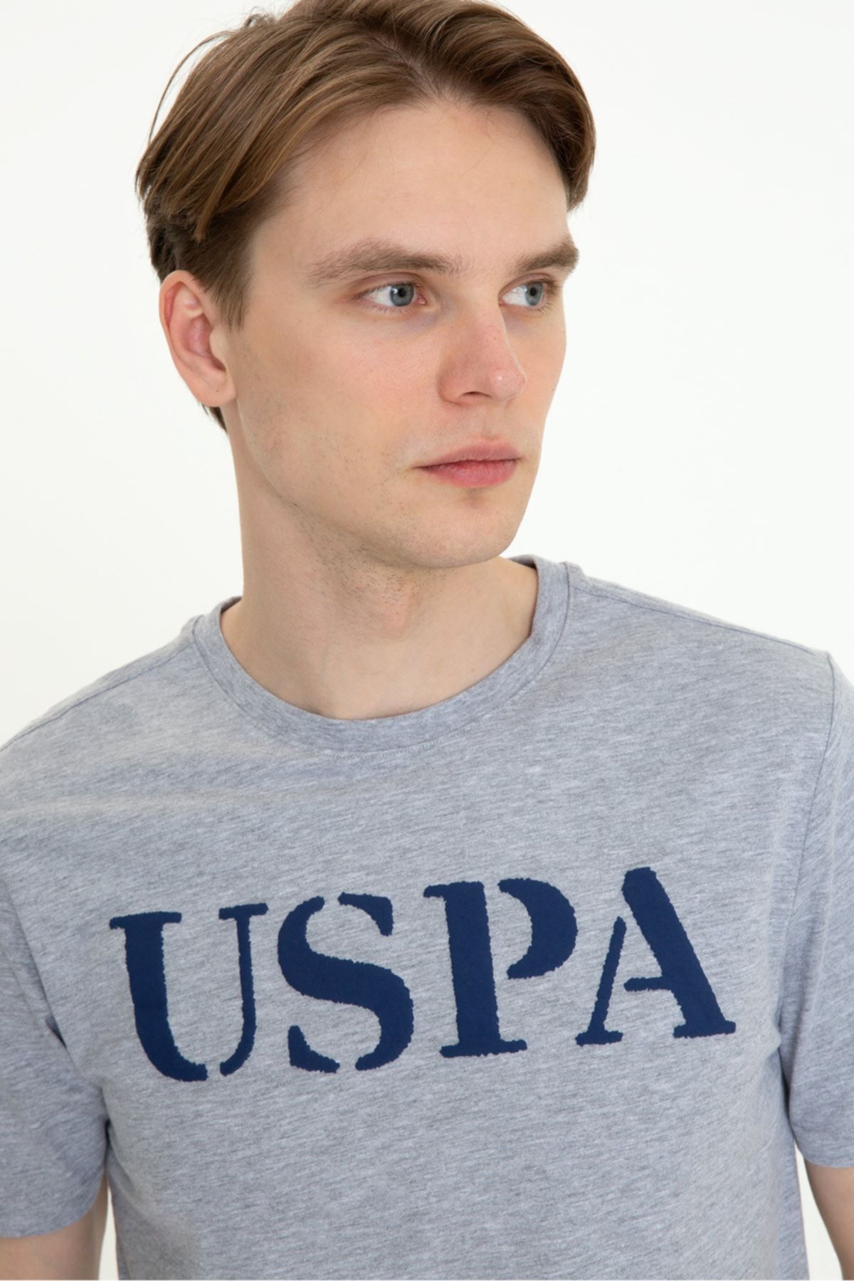 U.S. Polo Assn. تی شرت مردانه خاکستری