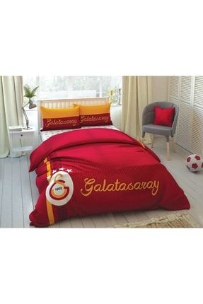 Galatasaray Striped Lisanslı Galatasaray Çift Kişilik Nevresim Takımı PRA-3492892-0342