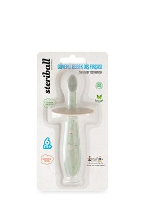 Silikon Bebek Diş Fırçası Yeşil SDF0002