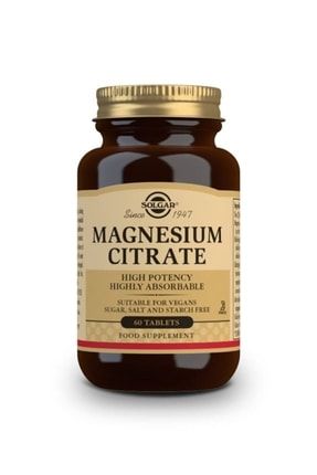 Magnesium Citrate 200 Mg 60 Tablet OTO002100