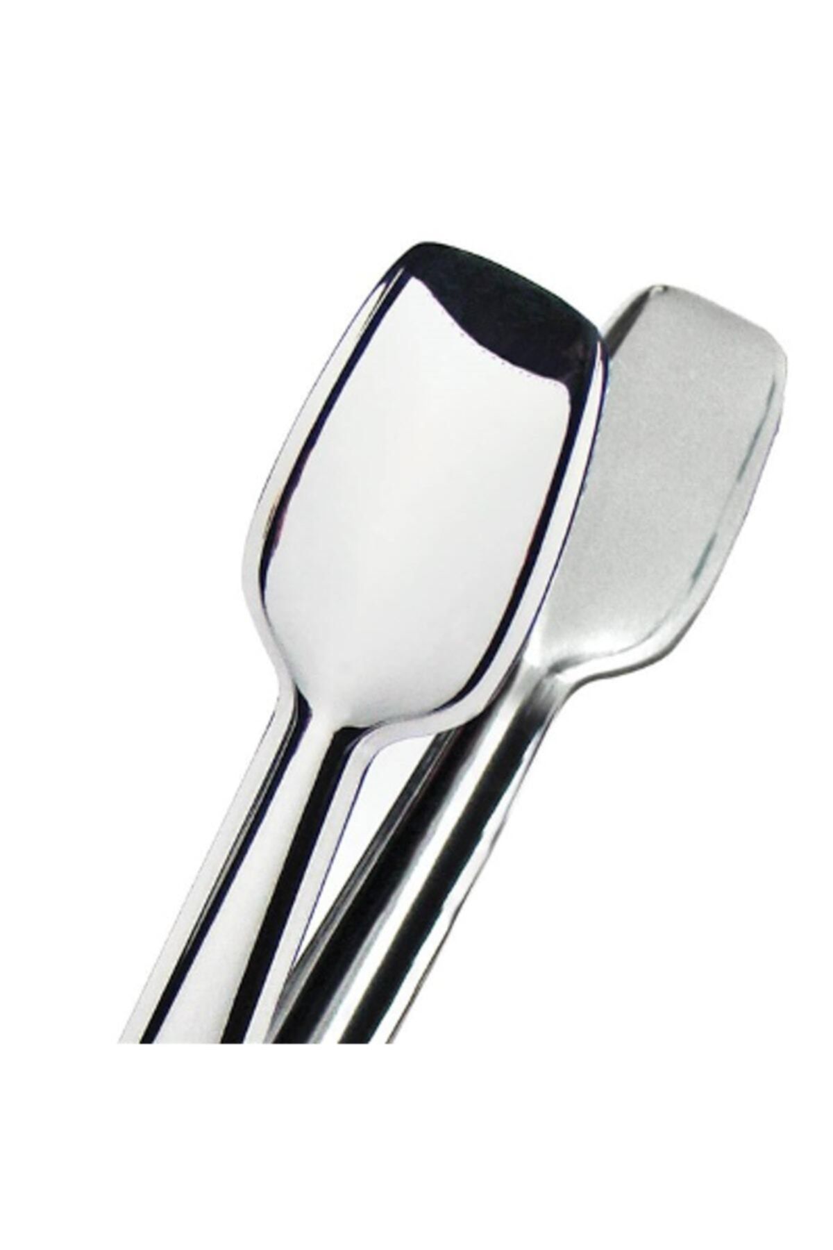 Nehir-Short Stainless Steel Grill Tongs (28 cm) 3