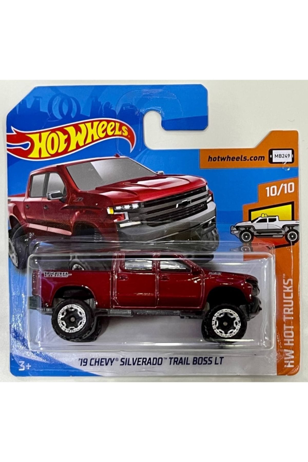 Hot wheels 19 chevy silverado trail boss lt store