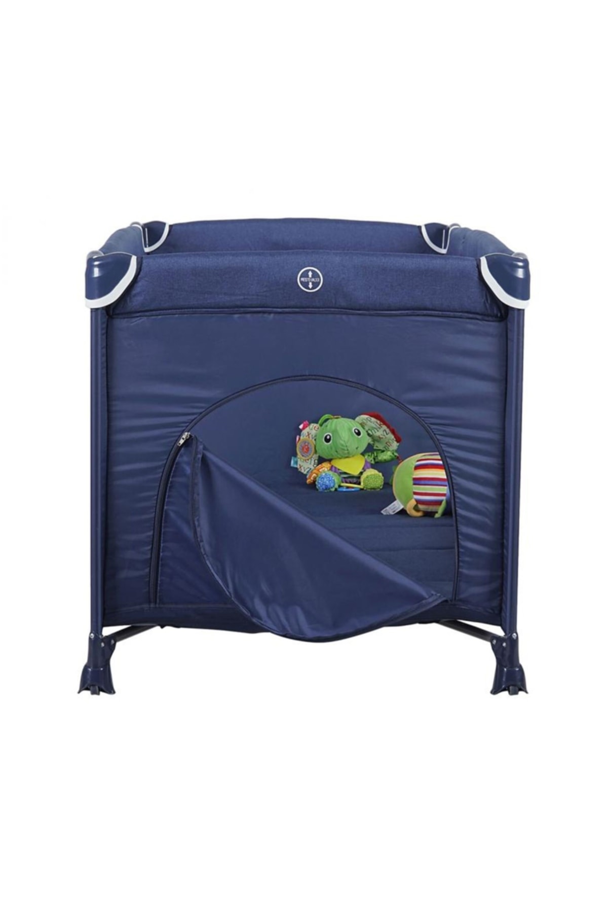 Prego 8035 Arizona Oyun Parkı Bebek Park Yatak 70x110 Lacivert fotoğrafı 5 (önizleme)