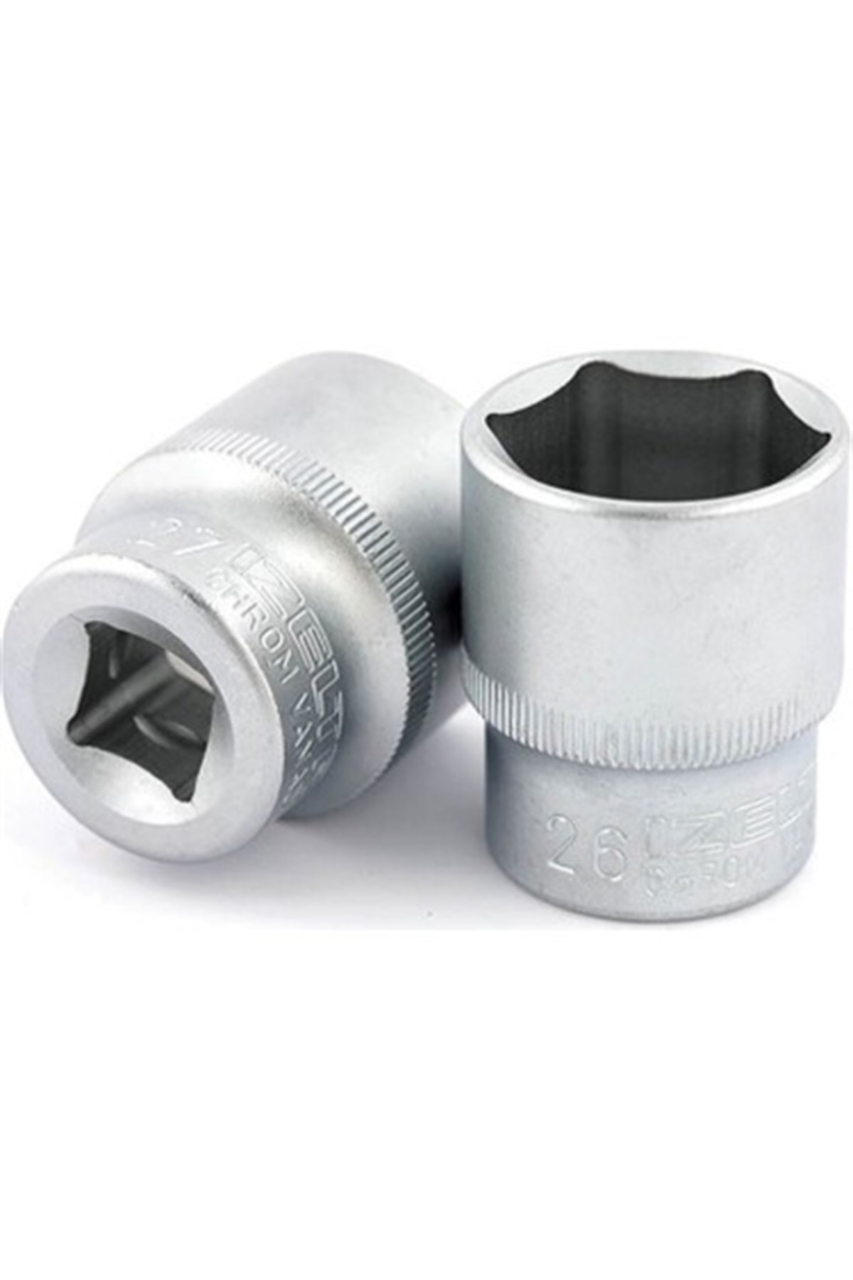 İzeltaş 1113061019 Altı Köşe Lokma Anahtar 19 mm - 1/2" İnç