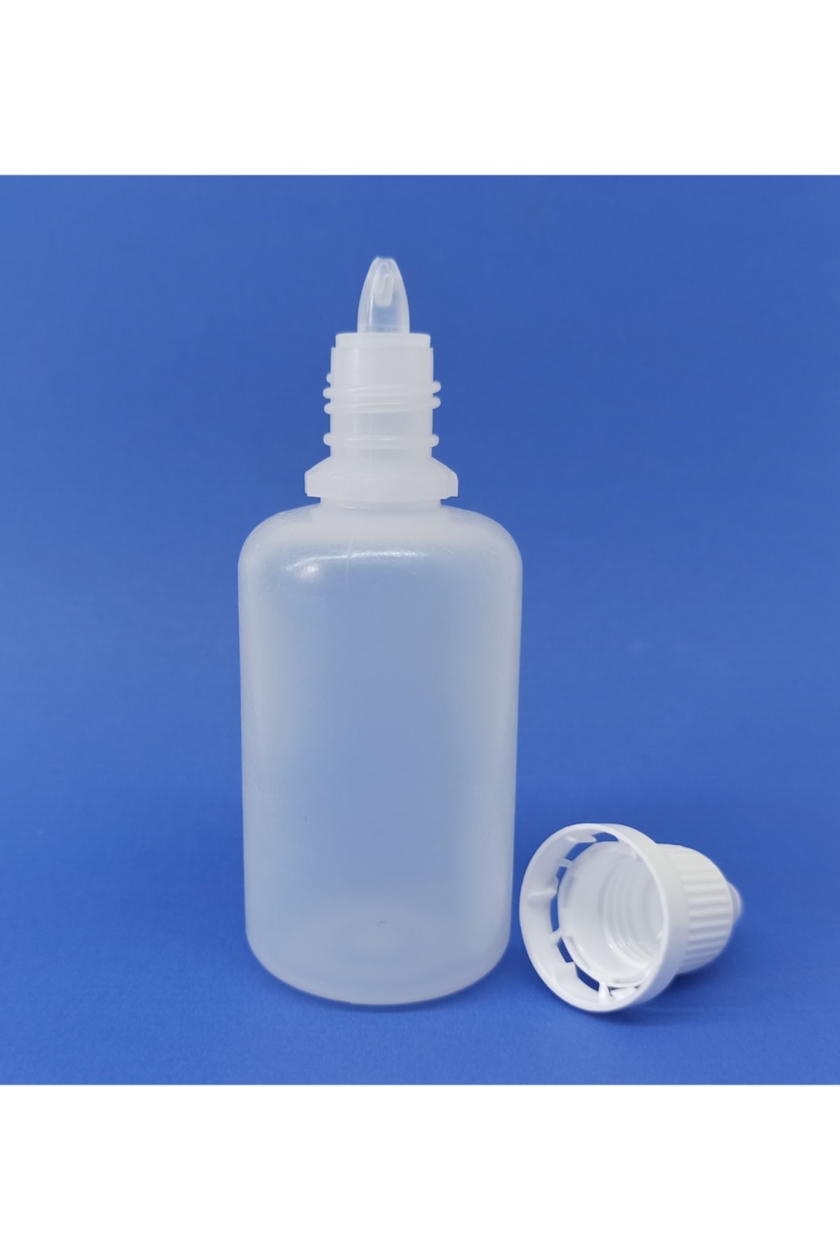 demethome 10 Adet 50 ml Boş Plastik Numune-likit-kolonya-parfüm-sıvı Şişesi Kırılır Kapak