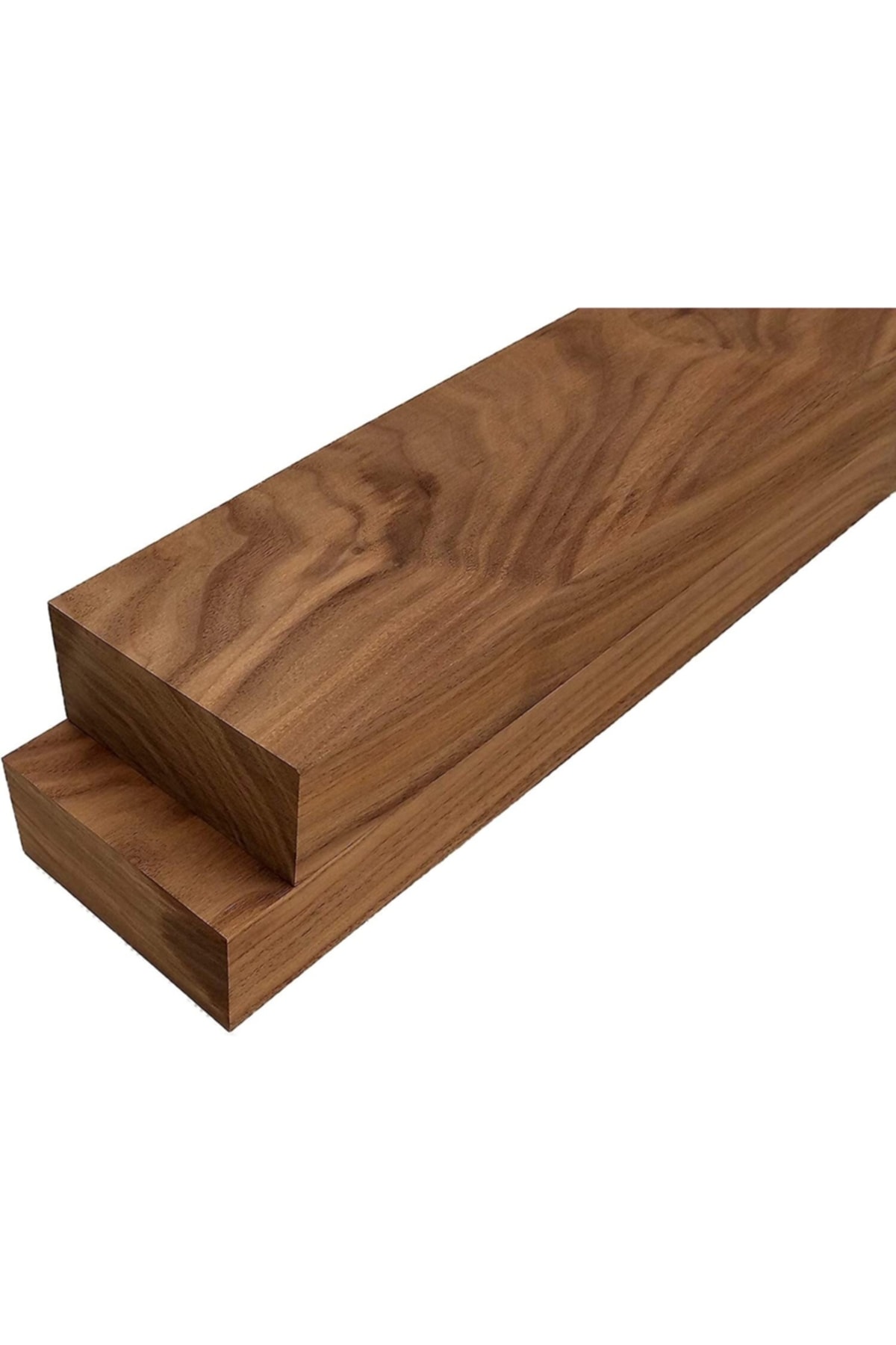 (6X6 CM X 75 CM 1 ADET) Ceviz Kereste Ahşap Çıta Taslak Tahta Ve Blok 2