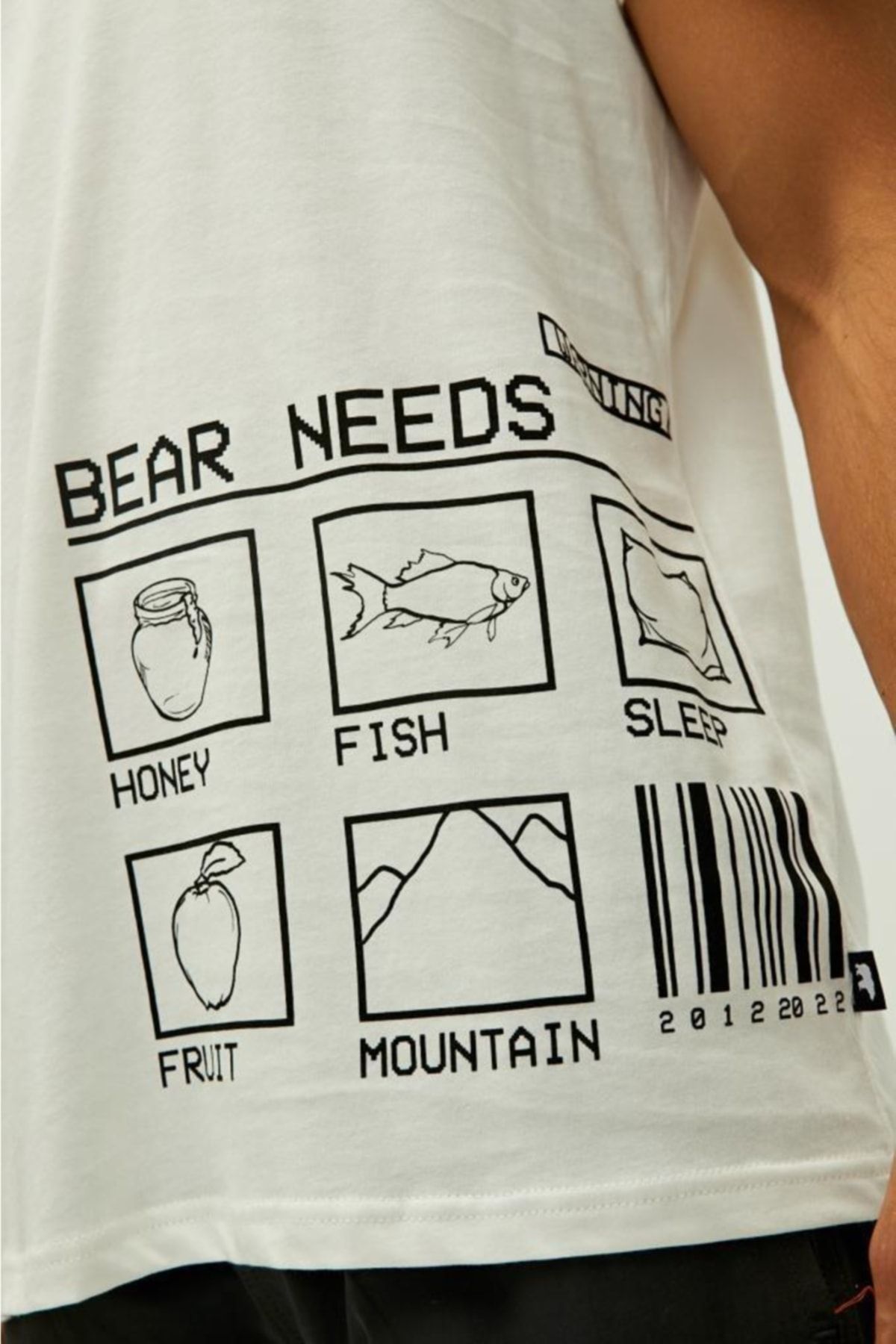 Erkek Tişört Bear Needs T-shırt 22.01.07.016