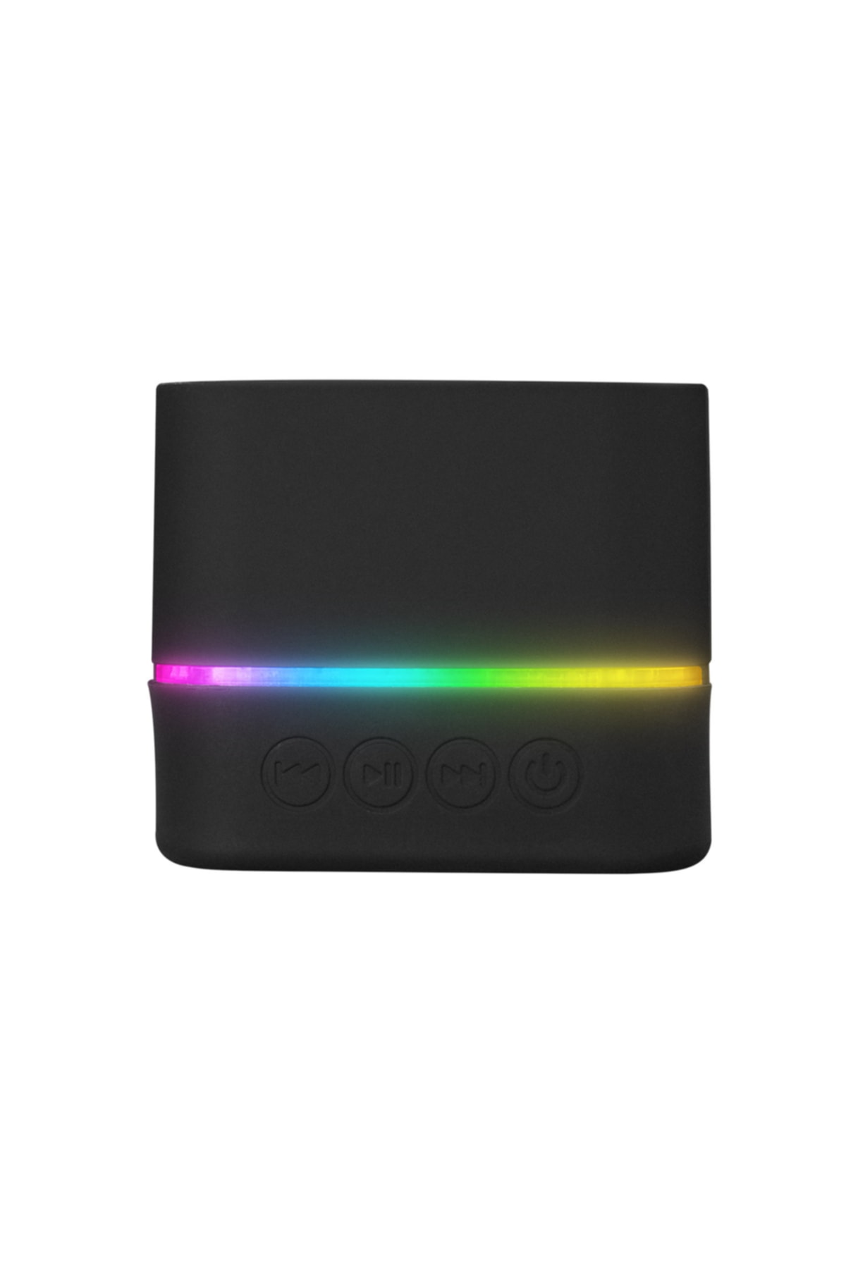 Md-18bt Siyah Dc 5v/usb Tf Kartlı Bluetoothlu Led Işklı Şarjlı Speaker 10