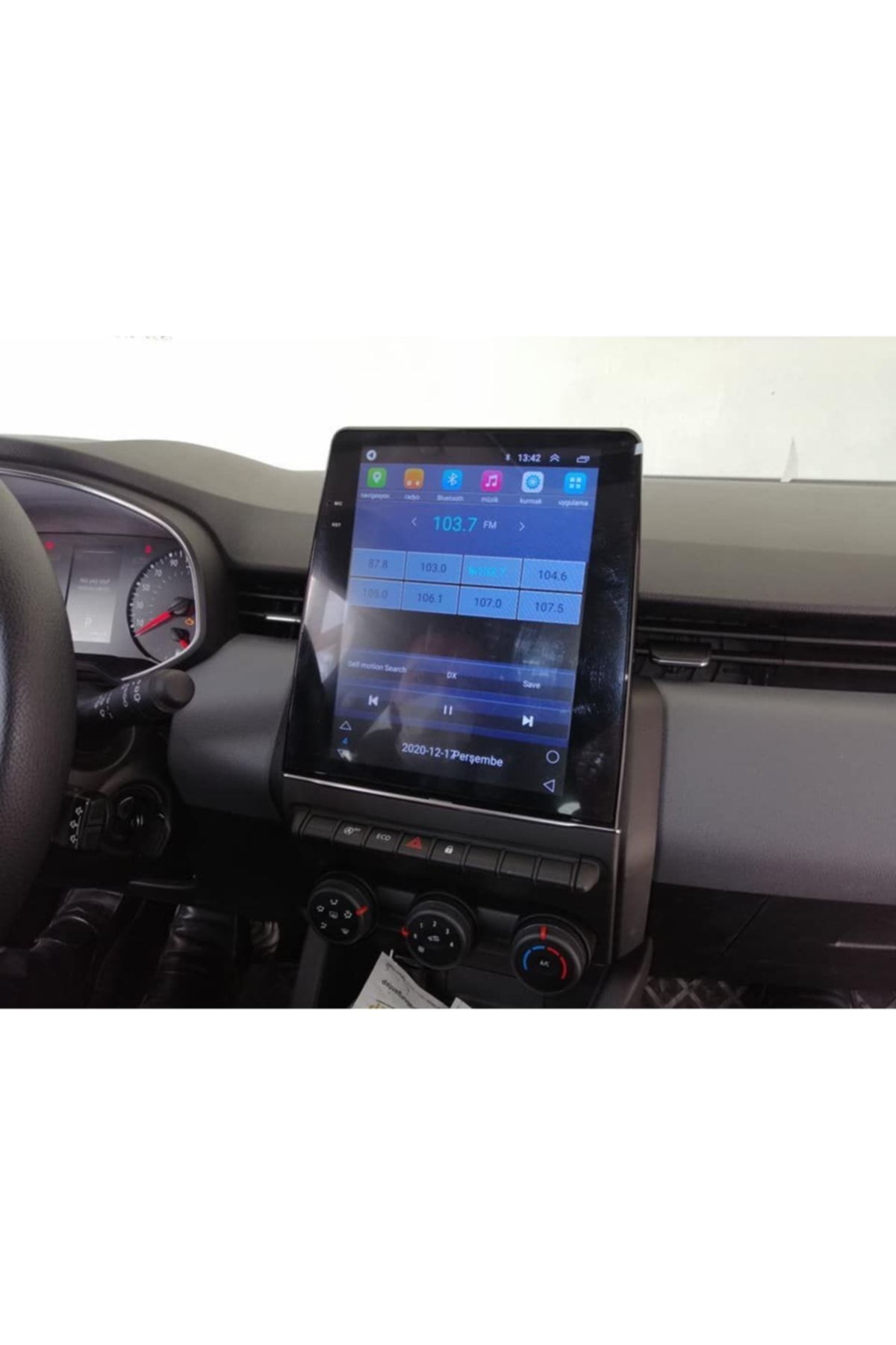 HİFİAUDİO Renault Clio 5 Android Tesla Multimedia Carplay Featured