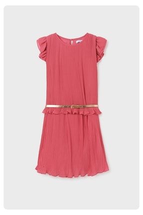 Kopya - Kız Çocuk Pileli Şık Elbise M221-6959