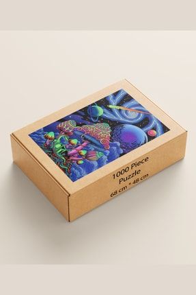 Magic Mushroom Puzzle / 1000 Parça wunjo42