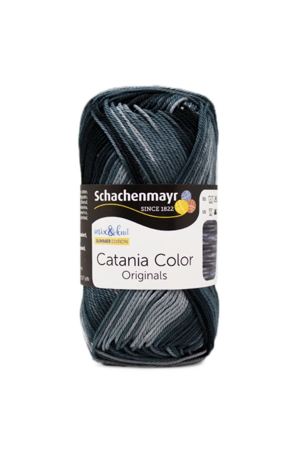 Schachenmayr Knitting Rope Gray Cotton Trendyol