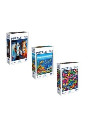 3'lü Puzzle Set 02 260x3 BS-CA-SET-51