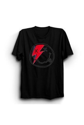 Nirvana David Bowie Baskılı T-shirt TT-BT23100