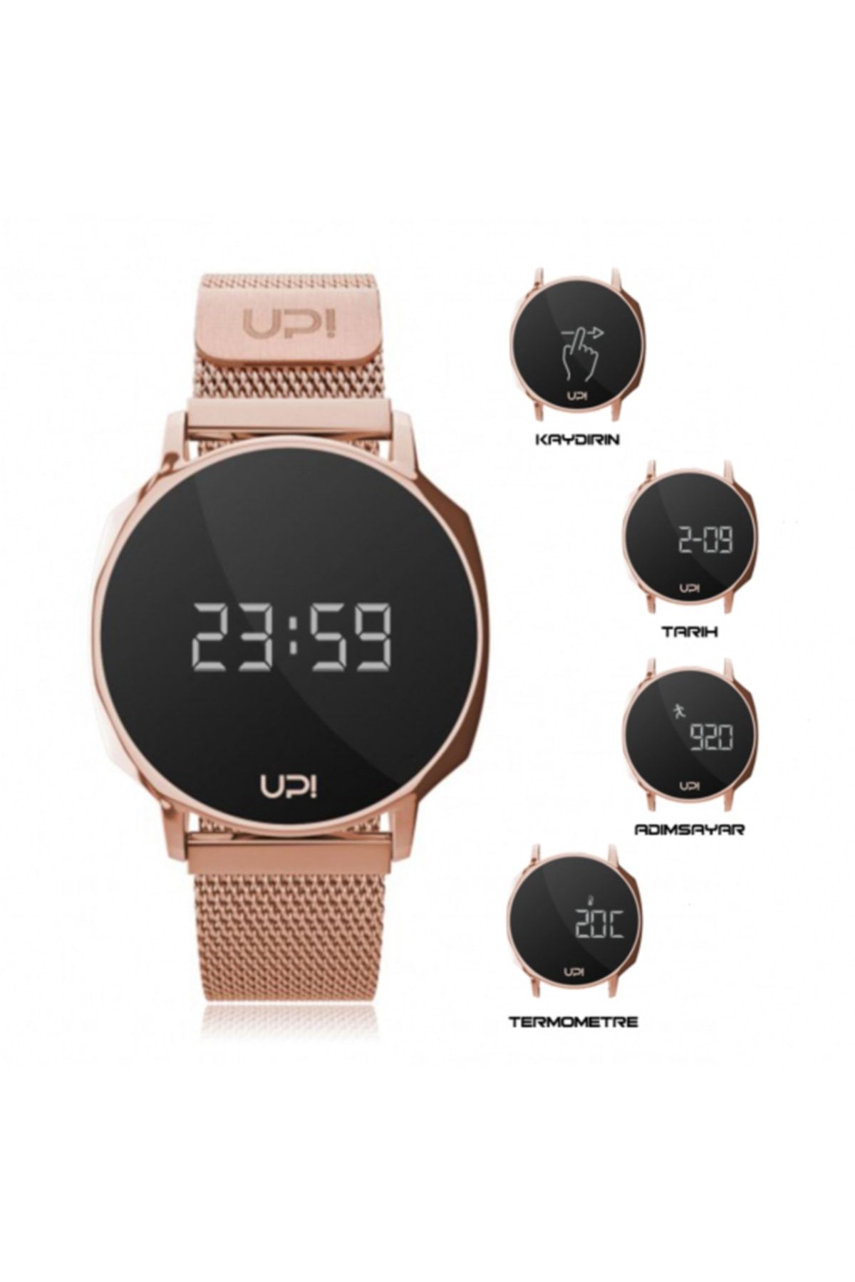 Upwatch Upwatch Isim Yaz labilir Xt Rose Gold Unisex Kol Saati Fiyat Yorumlar Trendyol