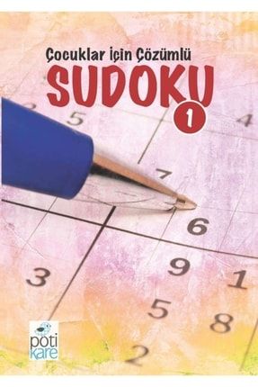 Çocuklar İçin Çözümlü Sudoku 1 MP29086