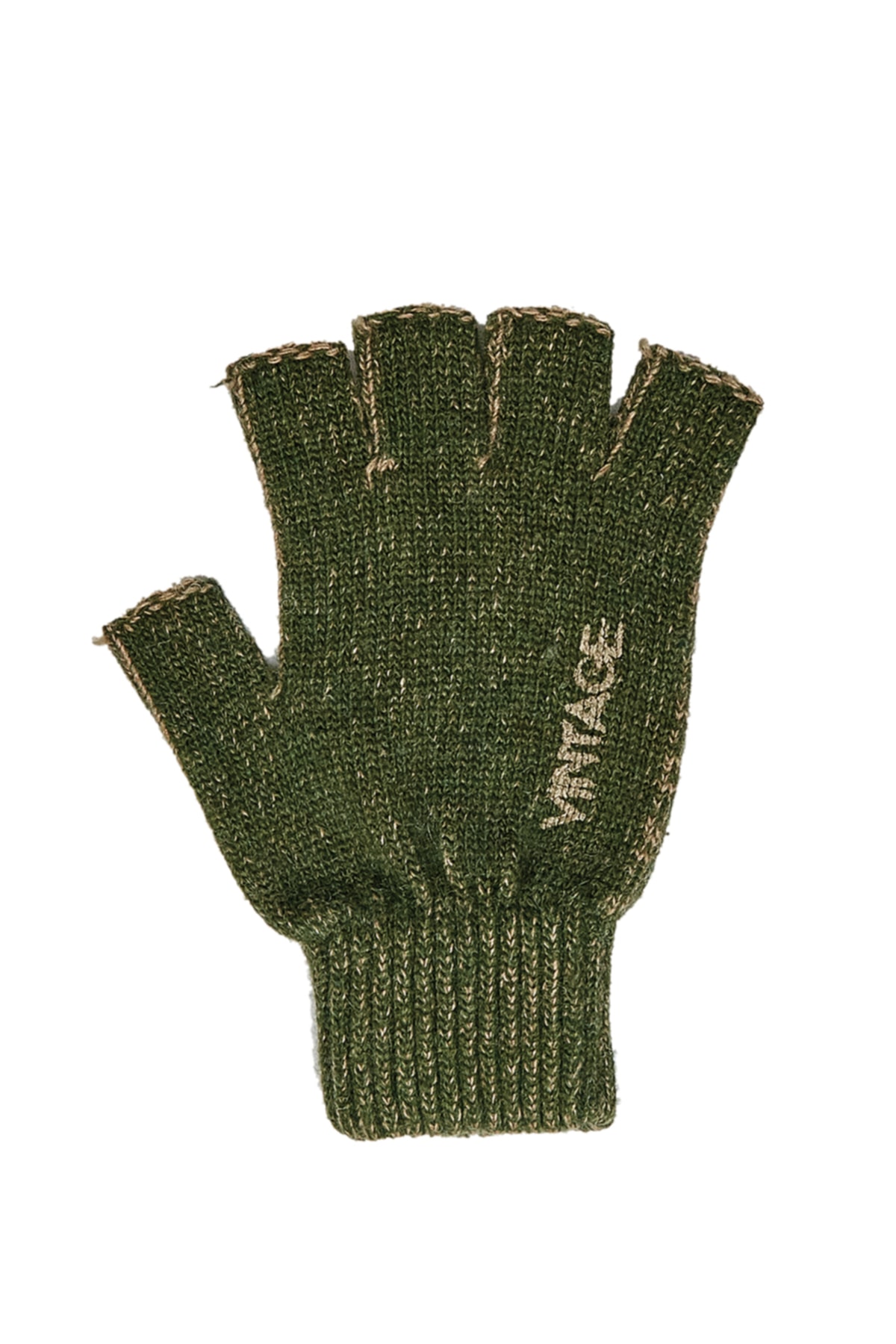 Fonem Unisex Vanizalı Kesik Eldiven Yeşil Fo 5525