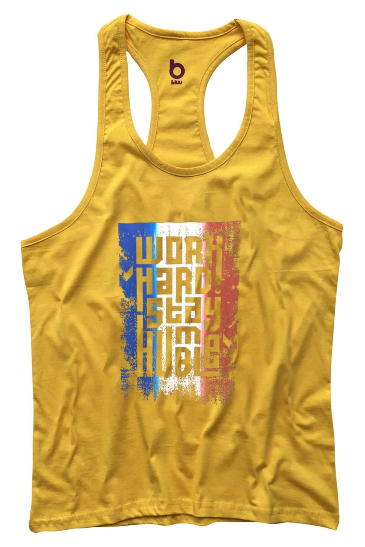BLUU Hmblefr Fitness Gym Tank Top Αθλητής für Adult Unisex - M