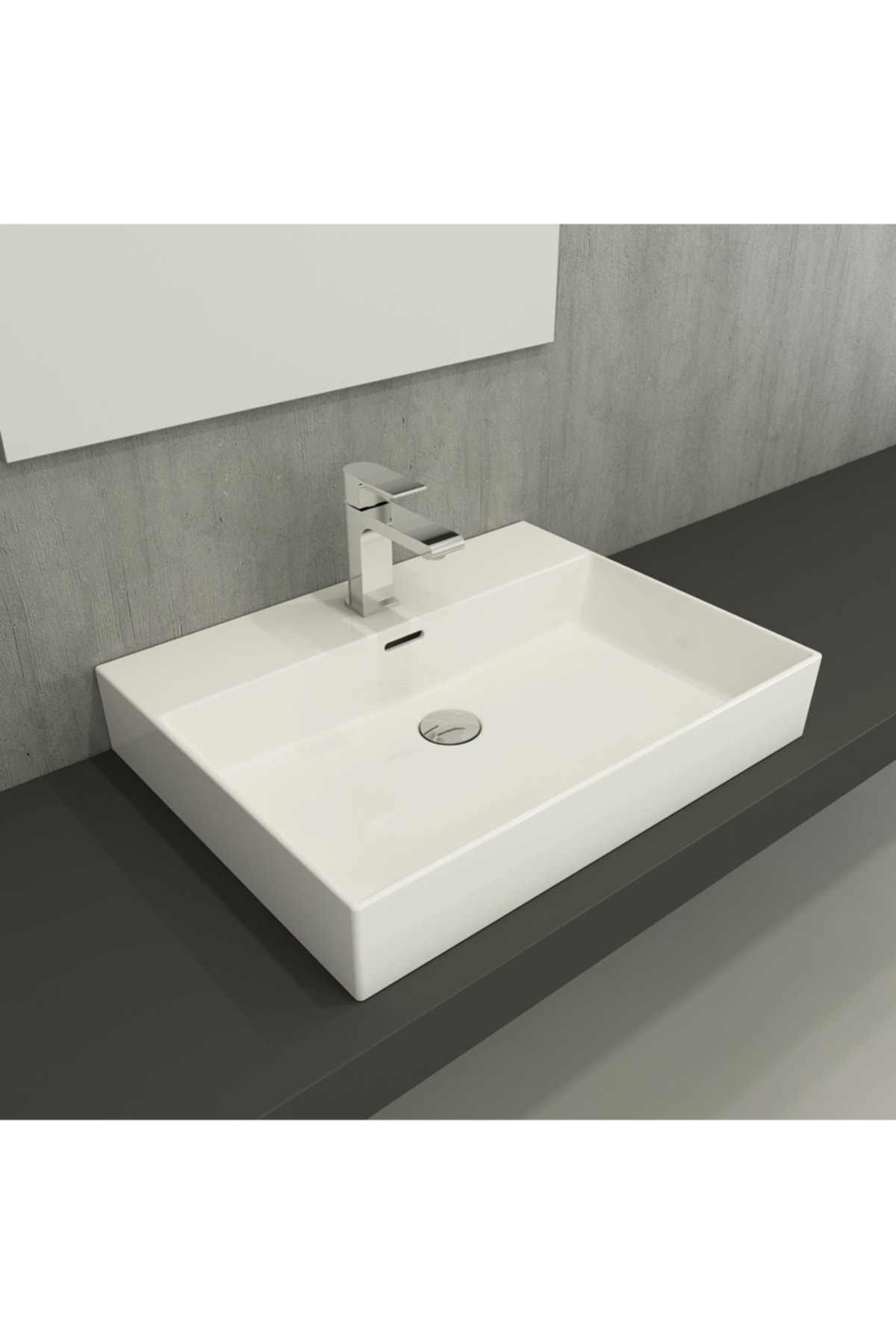 Milano 60 Cm Sink1376-001-0126 Bright White