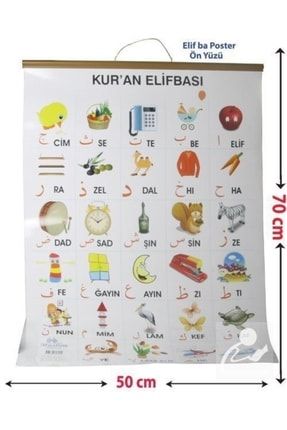 Kur'an Elifbası Ve Harekeleri (elifba Poster) 8693333648470