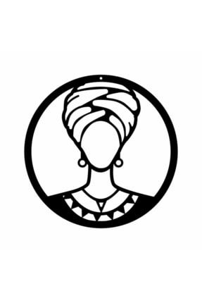 Lazer Kesim Afrikalı Kadın Pano ETE-BH0091